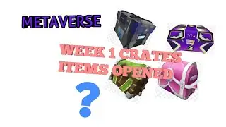 Roblox METAVERSE WEEK 1 CRATE ITEMS!!!