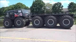 Rescue Vehicles and Robots Live Trials. Port Perry, Ontario, Canada.