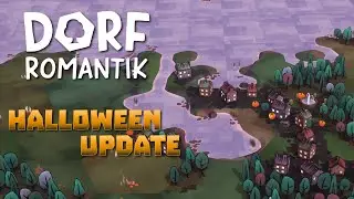 Building a spooky lake town in Dorfromantik Halloween update + Key giveaway