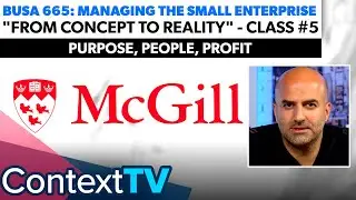 Purpose, People & Profit - Ep. 5: From Concept to Reality Course