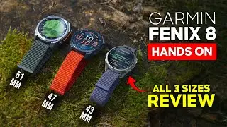 Garmin Fenix 8 Hands on Review: Better Than Apple & Galaxy Watch Ultra?
