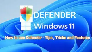 How to turn ON/OFF Security Defender in Windows 11