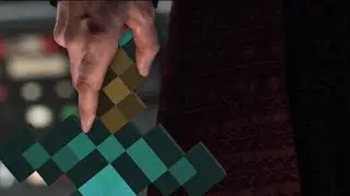 STAR WARS but the lightsabers are Minecraft Swords