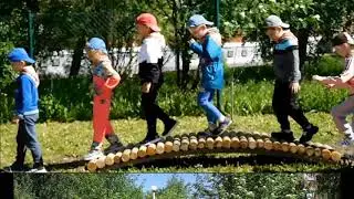 Юные туристы