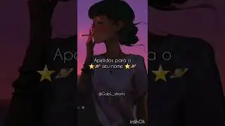 Apelidos para o seu nome 🪐⭐