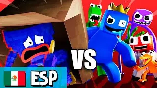 Poppy Playtime VS Rainbow Friends  - Animación en Español Latino