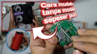Cara memperbaiki salon aktif portable mini tanpa modal
