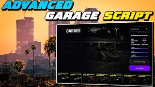 Free Advanced Garage Script | eyestore | QBCore / ESX| FiveM Tutorial #87