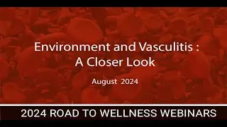 The Environment and Vasculitis:  A Closer Look