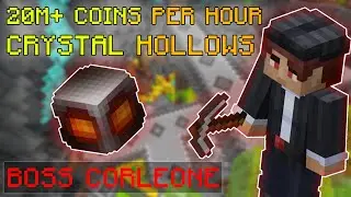 20m+ Coins Per Hour In The Crystal Hollows (Hypixel Skyblock)