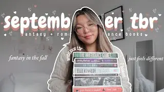 my september tbr 🍂🪵🍁 fantasy and romance books