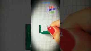 Oooops! Crazy simple drawing by cells #drawing #howtodraw