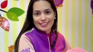 recadinho da Dra. Ellana sobre a importância de não enganar a criança no momento da vacinação