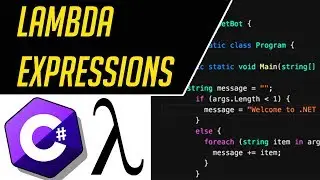Lambda Expressions in C#