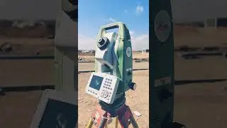 Leica Total station T07. #shorts #reels #foryou
