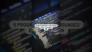 5 programming languages easy to learn | python | javascript codewithharry 