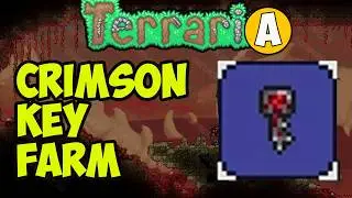 Terraria how to farm Crimson Key (2024) | Terraria how to get Crimson Key | Terraria Crimson Key