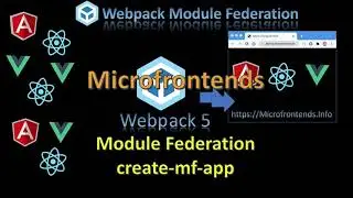 2  Creating and sharing a Button in Microfrontends with Module Federation create mf app
