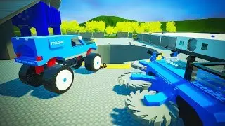 Vehicle Shredding Crushing Pit 30 | Brick Rigs
