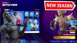 CHAPTER 3 SEASON 3 BATTLE PASS OVERVEIW
