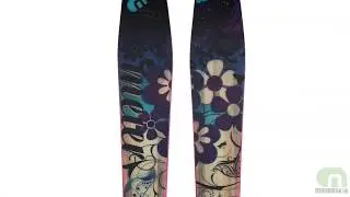 Meier Skis -  Calamity Jane: Women's Specific, Handmade in USA, Sustainable Wood Ski.