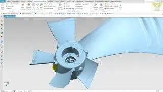 How to align STL body and Reverse Engineering in Unigraphics NX or Fan blade Reverse Engineering NX
