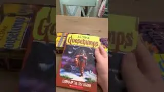 Goosebumps retro tin. 5 ORIGINAL goosebumps books