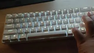 Royal Kludge RK855 (RK68) Backlit Test