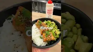 Air Fryer Salmon + Japanese BBQ Sauce = AMAZING!
