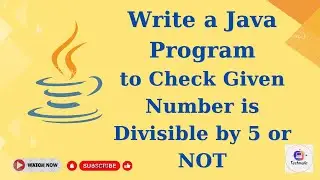 Write a Java Program to Check Divisibility of the Given Number | Java Programs For Beginners.