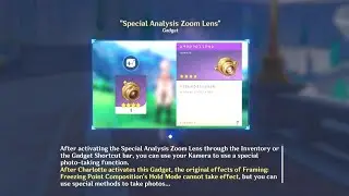 How to get Zoom Lens - Graph Adversarial Technology Event Ending - [Genshin Impact]