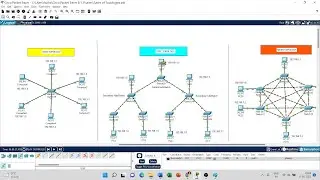 Types of Topologies - Part4 (Tree Topology Live Demonstration using Cisco Packet Tracer)