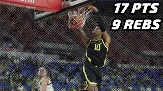 Kel'el Ware vs Michigan St 11.25.22 | 17 pts (7-18 FG, 2-10 3pt, 1-2 FT), 9 Reb, 1 Stl, 1 Blk, 2 TO