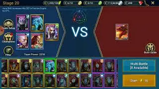 Gorgorab build update. I added masteries. He is super fun @Raid Shadow Legends