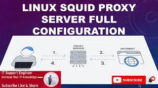 Squid Linux Proxy Server Configuration full | IT Tutorial | omarict