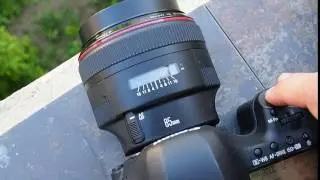 Autofocus speed test Canon 85mm F1.2