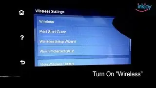 HP 8600/8610 Printer WiFi Setting