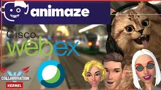 How to use animaze and Cisco Webex