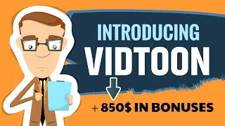 VidToon Review 👉👉$850 Bonuses 👉Video Animation Tool👇 Don't Buy Vidtoon Before You Watch This!