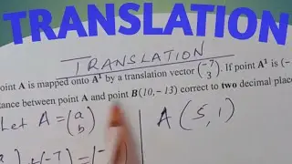 HOW TO SOLVE A PROBLEM ON TRANSLATION