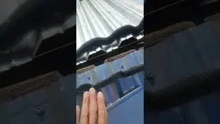 Уплотнитель под конек на крыше