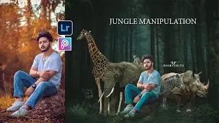 Jungle Concept Photo Editing | Instagram Viral Photo Editing | RISHI EDITZ
