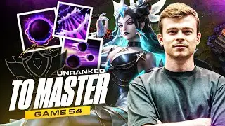 54- SYNDRA MID : UNRANKED TO MASTER HARD MODE