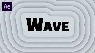 Creating a Wave Background Spreading in a Specific Shape