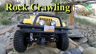 Jeep Wrangler YJ - RC4WD TF2 SWB - Rock Crawling