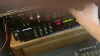 akai ax60 to s612 synth sampler interface demo. for sale on ebay