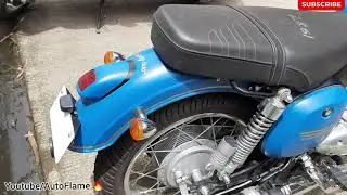 Jawa 42 Motorcycle 🔥| jawa Blue Color 