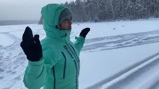 Новогодние выходные в сибирской тайге с двумя ночевками с женой. Зимняя рыбалка и просто отдых душой