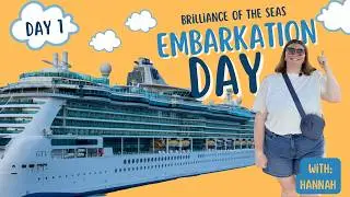 The Never Ending Port | Brilliance of the Seas Vlog Day #1