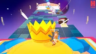 [NEW FINAL] Tip Toe Finale Win - Fall Guys Satellite Scramble